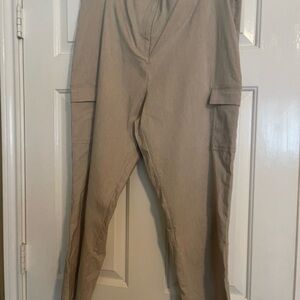 Maurices Light Beige Cargo Pants